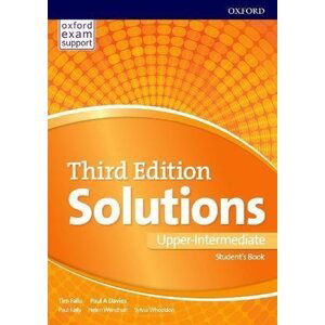 Solutions Upper Intermediate Student´s Book and Online Practice Pack 3rd (International Edition) - Tim Falla