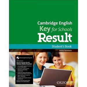 Cambridge English Key for Schools Result Student´s Book with Online Practice - Jenny Quintana