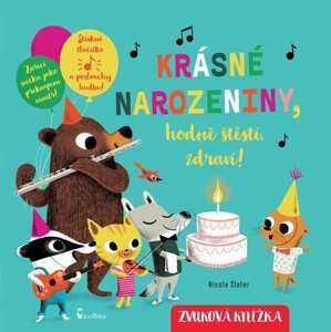 Krásné narozeniny, hodně štěstí, zdraví! - zvuková knížka - Nicola Slater