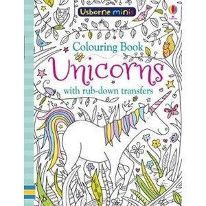 Colouring Book Unicorns with Rub-Down Transfers - Sam Smith