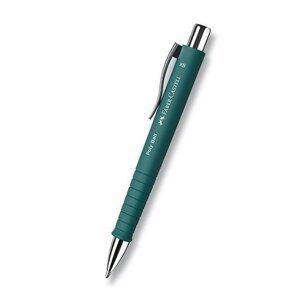 Faber - Castell Kuličkové pero Poly Ball XB - tmavě zelené