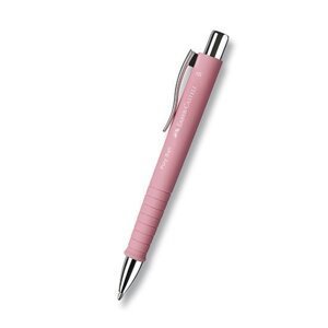 Faber - Castell Kuličkové pero Poly Ball XB - světle růžové