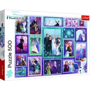 Trefl Puzzle Frozen - Kouzelná galerie / 500 dílků - TEGU