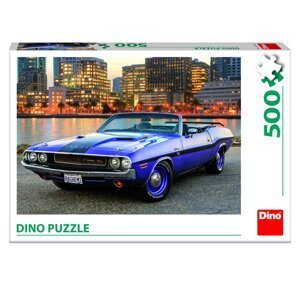 Puzzle Auto Dodge 500 dílků - Dino