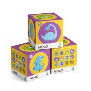 Hra Memo Mini 24 dílků - MIX - Spin Master Pog Party
