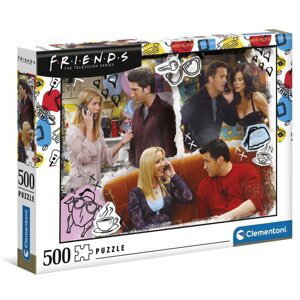 Clementoni Puzzle - Friends, 500 dílků -  Clementoni