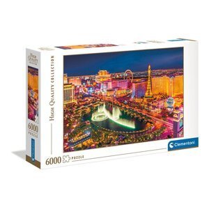 Puzzle Las Vegas 6000 dílků - Clementoni