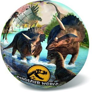 Míč Svět dinosaurů nafouknutý 23cm v síťce - Alltoys