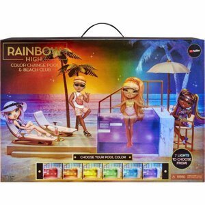 Rainbow High Duhový bazén - Mičan