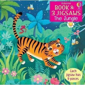 Usborne Book & 3 Jigsaws: The Jungle - Sam Taplin