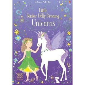 Little Sticker Dolly Dressing Unicorns - Fiona Watt