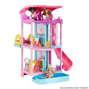 Barbie Chelsea dům se skluzavkou - Mattel Barbie