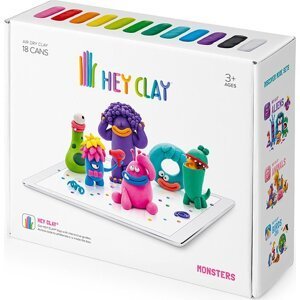 Hey Clay Kreativní sada - Příšery - TM Toys