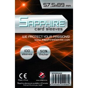 Sapphire Orange - 100x (57,5x89mm)