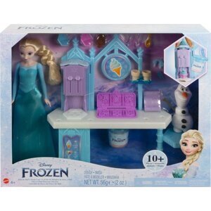 Ledové království zmrzlinový stánek s Elsou a Olafem herní s - Mattel Disney