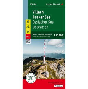 Villach-Faaker See 1:50 000 / turistická a cykloturistická mapa