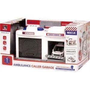 Ambulance hrací set – garáž - Alltoys
