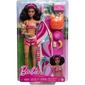 Barbie surfařka s doplňky - Mattel Disney