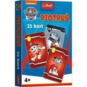 Černý Petr Tlapková patrola/Paw Patrol společenská hra - karty v krabičce 6x9x1cm 20ks v boxu