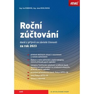 Roční zúčtování daně z příjmů ze závislé činnosti za rok 2023 - Iva Rindová