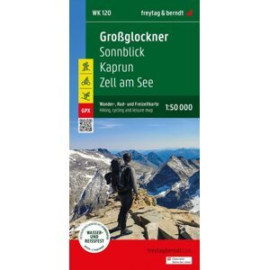 Großglockner - Sonnblick - Kaprun - Zell am See 1:50 000 / turistická mapa