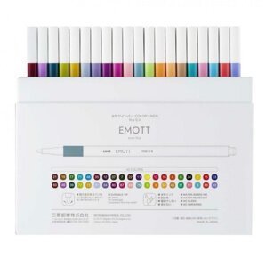EMOTT liner sada 40 ks (mix barev)