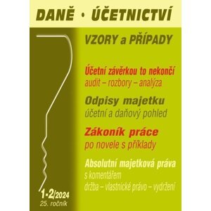 DÚVaP 1-2/2024 Účetní a daňové odpisy majetku