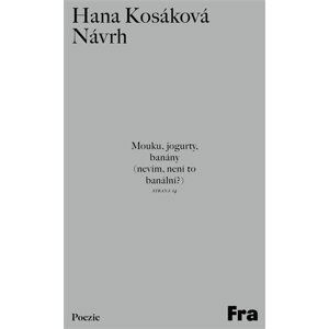 Návrh - Mouku, jogurty, banány (nevím, není to banální?) - Hana Kosáková