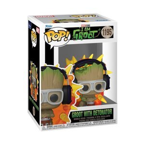 Funko POP Marvel: I Am Groot - Groot w/detonator