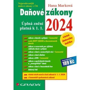 Daňové zákony 2024 - Hana Marková