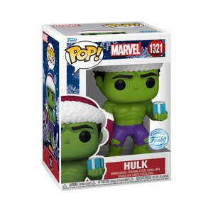 Funko POP Marvel: Holiday Green Hulk