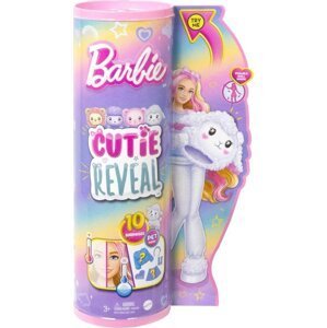 Barbie Cutie Reveal Panenka Ovečka pastelová edice - Mattel Barbie