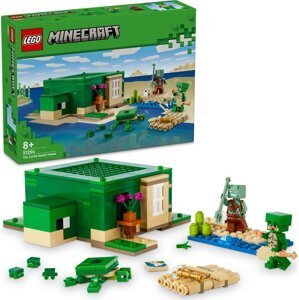 LEGO® Minecraft® 21254 Želví domek na pláži - LEGO® Minecraft™