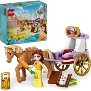 LEGO® │ Disney Princess™ 43233 Bella a pohádkový kočár s koníkem - Lego Princezny