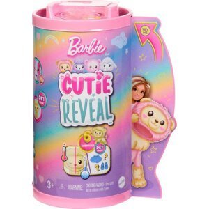 Barbie Cutie reveal Chelsea pastelová edice - lev - Mattel Barbie