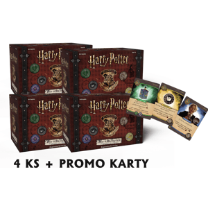 Harry Potter: Boj o Bradavice - Lektvary a zaklínadla (4ks + promo)