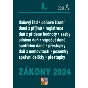 Zákony I A/2024 Daňové zákony