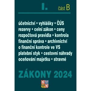 Zákony I B/2024 Účetní zákony a ČÚS