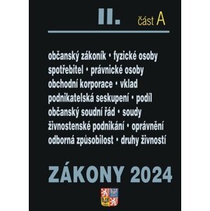 Zákony II A/2024 Občanský zákoník