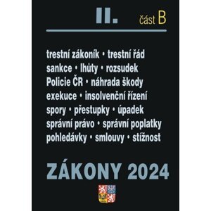 Zákony II B/2024 Trestní právo