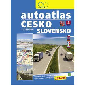 Autoatlas Česká republika Slovenská republika 1:240 000