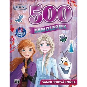 500 samolepiek Ľadové kráľovstvo