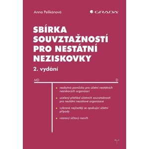 Sbírka souvztažností pro nestátní neziskovky, 2.  vydání - Anna Pelikánová