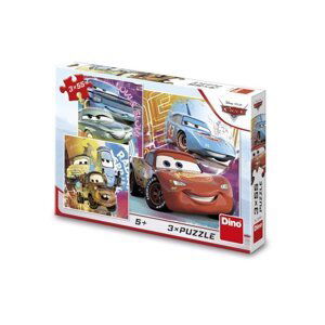 Puzzle Cars - Kamarádi 3x55 dílků