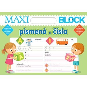 Maxi block Písmena a čísla