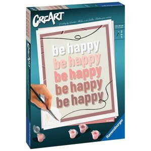 CreArt Buď šťastný: Be happy