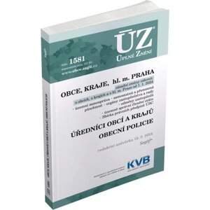 ÚZ 1581 Obce, Kraje, hl. m. Praha, Úředníci obcí a krajů, Obecní policie