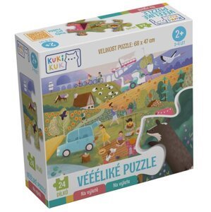 KukiKuk Véééliké puzzle Na výletě