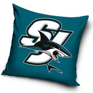 Polštářek NHL San Jose Sharks SJ Blue