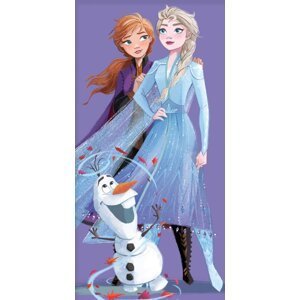 Dětská osuška Ledové Království Elsa Anna a Olaf